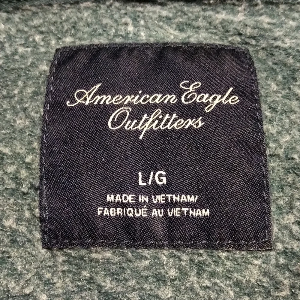 BRAND NEW American Eagle Hoodie Dark Green Sweatshirt - Size L